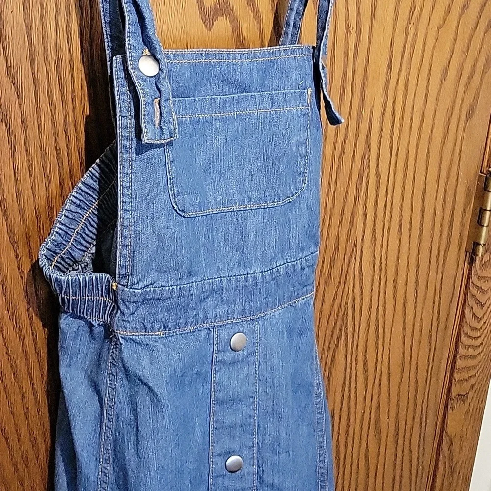 Wonder Nation Girls Overall Dress Size 10/12 - Picture 4 of 4